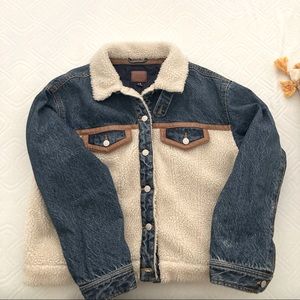 Sherpa Jean jacket
